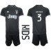 Juventus Gleison Bremer #3 Dětské Oblečení 3rd Dres 2023-24 Krátkým Rukávem (+ trenýrky)